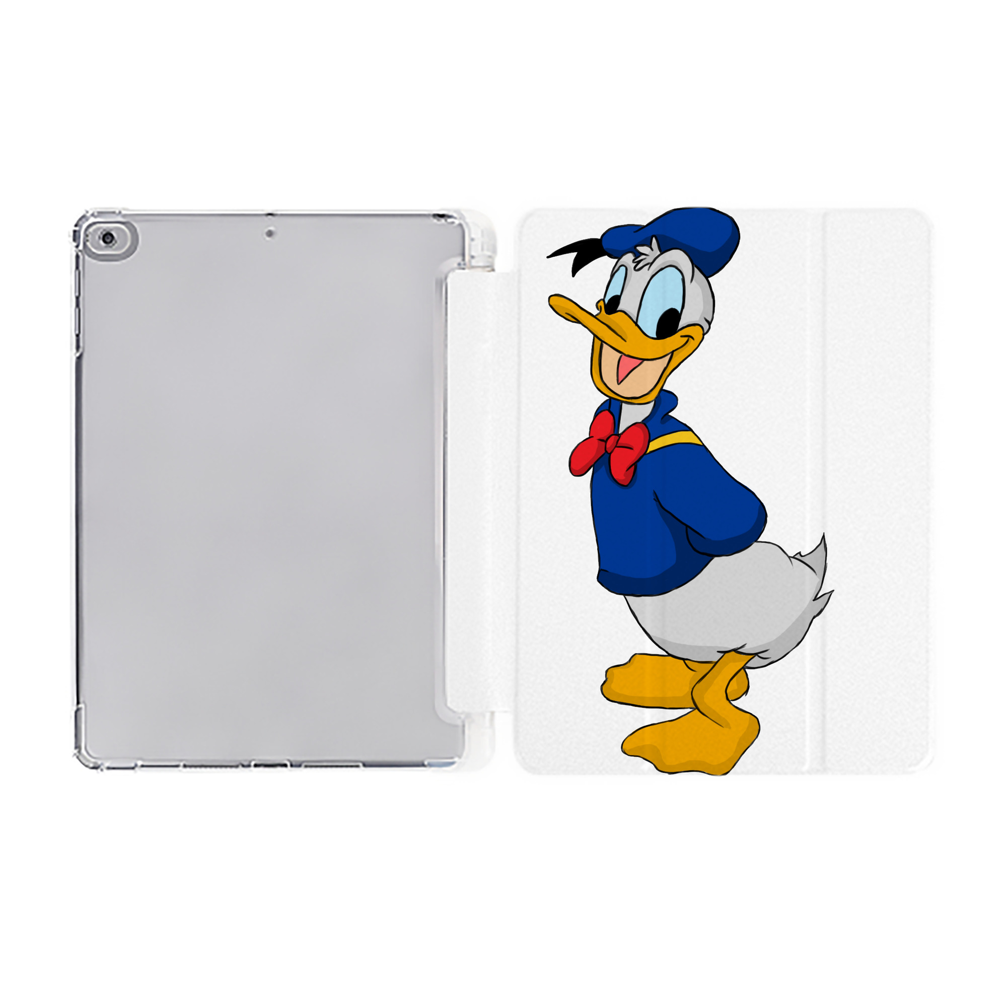 ミッキーマウス Mickey Mouse IPad ケース ペン収納付き 三つ折りスタンド PUレザー×シリコン 対応機種9.5/10.5/10.9インチ